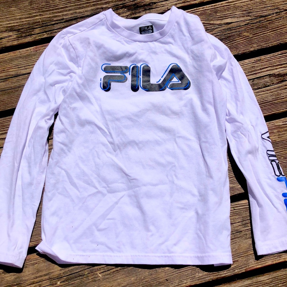 Fila long sleeved shirt. 10/12
